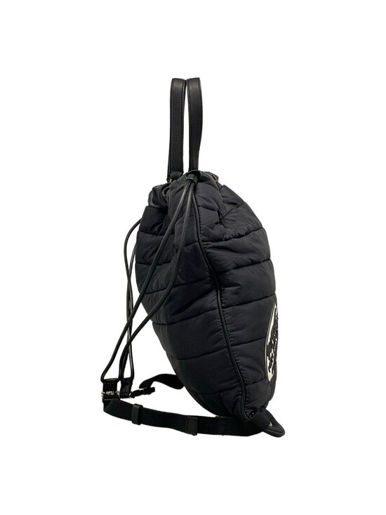 Moncler Backpack Kinly GM Black White Leather main image 13